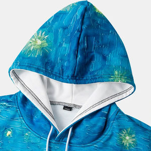 Sweat à capuche d'hiver décontracté pour homme, design personnalisé, sublimation, tissu polaire respirant et à séchage rapide - Product Image 4