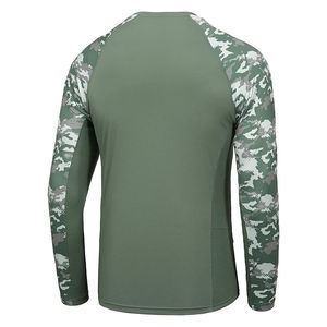 Jerseys de pesca sublimación personalizados nueva llegada venta al por mayor OEM ODM servicio cómodo ropa de pesca camisas diseño de camuflaje - Product Image 4