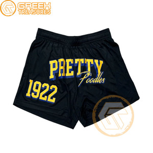 Pantalones cortos bordados de lana de algodón Sigma Gamma Rho personalizados Sorority ropa griega de alta calidad mujeres fraternidad transpirable - Product Image 6