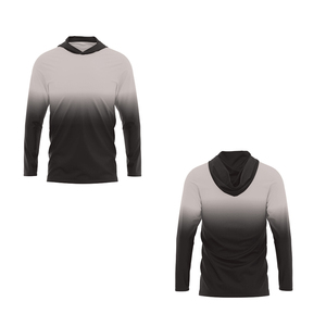 Vêtements de pêche en polyester à impression personnalisée par sublimation, séchage rapide, design uniforme, maillots de pêche à manches longues - Product Image 6