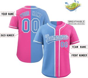 Conjuntos de camisetas de béisbol para jóvenes y adultos con marca personalizada, tela duradera y detalles de jugadores personalizados para ropa de equipo - Product Image 2
