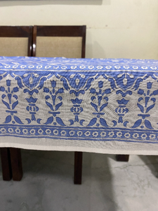 Nueva tendencia 2025 cubierta de mesa con estampado de bloque de mano India algodón mantel de mesa personalizado para boda - Product Image 3