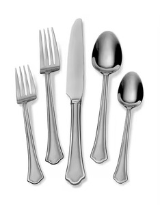 Ensemble de couverts en acier inoxydable, couteau, fourchette, cuillère, vaisselle de cuisine, restaurant - Product Image 2