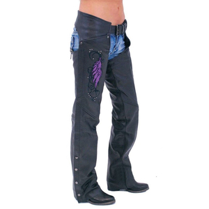 Chaps en cuir de haute qualité pour hommes impression de logo personnalisé en gros imperméable et coupe-vent Offre Spéciale de qualité supérieure - Product Image 1