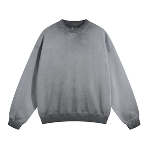 Jersey de cuello redondo Unisex para hombre, sudadera de alta calidad 100% de algodón personalizable, ropa de calle de moda para lavado de invierno - Product Image 1