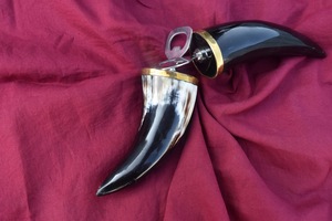 Abridor de Botellas Vintage con Mango de Cuerno de Búfalo, Herramienta de Cocina Única Hecha a Mano, Sacacorchos y Abridores, Regalo de Inauguración de Casa - Product Image 3