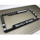Patriotic US Flag Billet Aluminum Large <b>Car</b> License Plate Frames Mainly Made of LED and Plastic - Product Image 2
