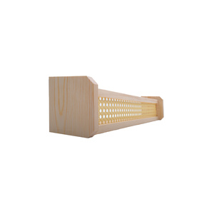 Bibliothèque en bois scandinave Montessori pour chambre d'enfant, étagère murale, largeur 58 cm, très colorée - Product Image 6