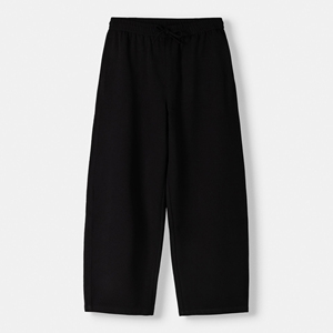 Pantalons de jogging décontractés pour hommes, de haute qualité, personnalisés, de marque OEM, légers, à braguette boutonnée, amples, droits, 100% coton - Product Image 4
