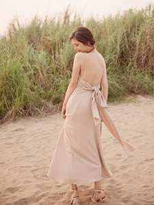 Abordable classique à la recherche décontracté élégant personnalisé A-ligne longue Maxi robe décontracté indien porter longues Maxi robes au prix de gros - Product Image 5