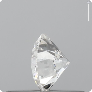 สำหรับ GIA เพชรกลมธรรมชาติ0.3Ct D สี SI1ความชัดเจนสำหรับการทำเครื่องประดับเพชรหลวม - Product Image 2