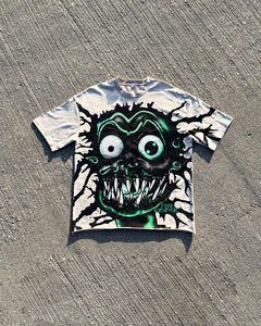 Custom T <b>Shirt</b> <b>Men</b> Streetwear Oversized High Quality Screen Print Acid Wash T <b>Shirt</b> Graphic Cotton <b>Men's</b> T-<b>Shirts</b> - Product Image 2