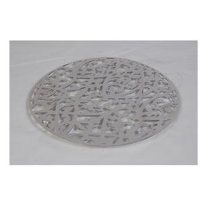 Dessous de plat en métal gaufré fini Bronze Antique Table à manger Dessous de plat et caboteur décoratifs forme ronde meilleure vente pour la cuisine - Product Image 6