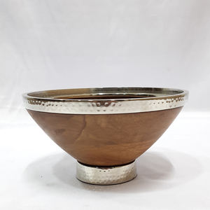 Bol japonais décoratif en céramique de qualité supérieure, très vendu, en aluminium, forme ronde, plaqué or, aspect moderne et luxueux - Product Image 4