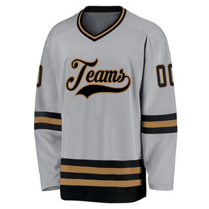 Jersey de Hockey sobre Hielo Personalizado de Primera Calidad, Nuevo Diseño en Poliéster con Impresión por Sublimación y Logotipo Bordado - Product Image 3
