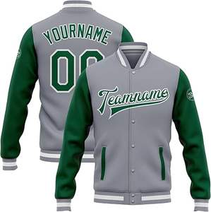 Chaqueta universitaria de Estilo Vintage personalizable para invierno 2025 ropa urbana con cuello levantado y gráficos personalizados - Product Image 3