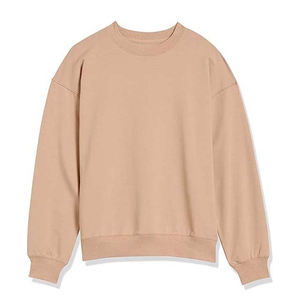 Otoño Invierno 350g Fleece Oversize Pullover Sudadera de mujer 100% algodón Moda al por mayor para mujeres Sudaderas de gran tamaño - Product Image 6