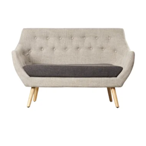 Ensemble de canapés longs minimalistes modernes de haute qualité coussins en tissu doux pour hôtels entrepôts villas indonésie prix de gros - Product Image 1