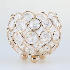 Rouge Cristal Votive Designer En Gros En Vrac Moderne Design T Lumière Titulaire Élégant Bougeoir À La Main Personnalisé - Product Image 5