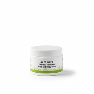 Mascarilla Facial y Corporal de Polvo Herbal de Centella |   Tratamiento Facial Calmante con Cristales para Pieles Sensibles y Todo Tipo de Piel - Product Image 3