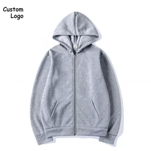 Sweat à capuche zippé unisexe Sweat à capuche zippé personnalisé avec poche Mode Chaleur décontractée Sweat à capuche zippé en coton lourd unisexe - Product Image 4