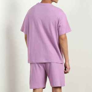 2026 Custom Men Short Sleeve T-Shirt and Shorts 2 Piece <b>Twin</b> <b>Set</b> Men's Short <b>Set</b> - Product Image 6