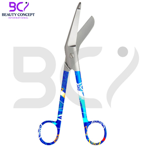 Tijeras quirúrgicas curvas y rectas, instrumentos de vendaje quirúrgico de acero inoxidable de la mejor calidad, tijeras de vendaje Lister - Product Image 2