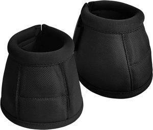 Bottes de cloche de cheval Bottes de cloche de cheval sans rotation, sabot balistique équin Bottes de cloche de portée Produits de course de chevaux anglais d'Inde - Product Image 3