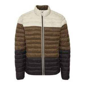 Men's High-Grade Waterproof Two Tone Winter Puffer <b>Jacket</b> Windproof Warm Zipper Closure Hooded Varsity <b>Jacket</b> - Product Image 1