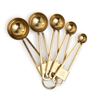 Cuillère à mesurer en laiton d'excellente qualité, couleur or, cuillère à mesurer faite à la main dans un nouveau style, meilleur prix - Product Image 5