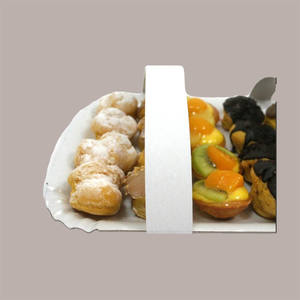 Cinta Adhesiva Protectora de Polietileno Blanco de 7x100 cm, Certificada para Contacto con Alimentos, 10 kg - Product Image 2