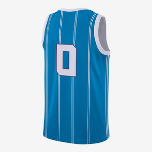 Conjuntos de camisetas de baloncesto amarillas reversibles en blanco, camiseta de fútbol americano corta transpirable de malla sublimada personalizada - Product Image 5