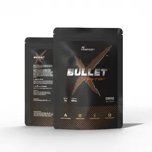 Malaysia Lieferant Fett verbrennung Instant Coffee Bullet X Kaffee mit hochwertigem C8 MCT Öl für das Gewichts management
