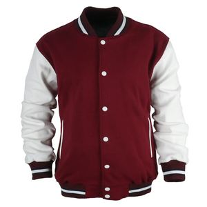 Custom Leather Black Versity <b>Jacket</b> Baseball <b>Jacket</b> Manufacturer Bulk 4xl <b>Bomber</b> Leather Varsity <b>Jacket</b> - Product Image 1