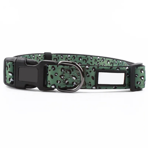 ปลอกคอสุนัขที่มีคุณภาพดีที่สุดลายไล่ระดับสีเสือดาว,อุปกรณ์สำหรับสัตว์เลี้ยงกันน้ำเบาะไนล่อนปรับได้นุ่มปลอกคอสัตว์เลี้ยงขายส่ง - Product Image 6