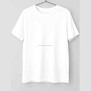 Camiseta Básica de Cuello Redondo para Hombre, 100% Algodón, Lisa, Envío Rápido desde Almacén en EE. UU., Lista para Impresión Personalizada - Product Image 4