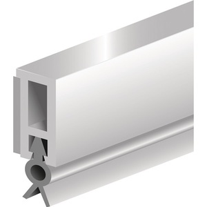 Cinta de Sellado PTS-ZK 2100mm X 6mm Autoadhesiva de Plástico Blanco con Borde de PVC para Accesorios de Puertas y Ventanas - Product Image 1