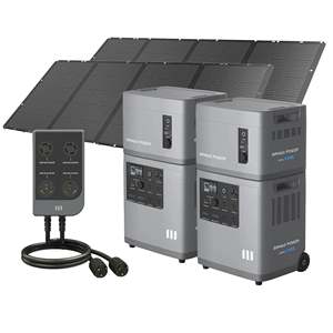 ชุดเครื่องกำเนิดไฟฟ้าพลังงานแสงอาทิตย์ MangoPower E Solar Generator 240V Kit Pro 2* ระบบกักเก็บพลังงานภายในบ้าน ชุดเก็บพลังงานภายในบ้าน Mango Power - Product Image 1