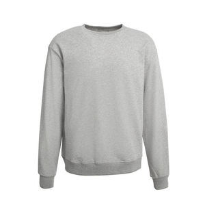 Sweats à capuche et sweatshirts d'hiver pour hommes col rond personnalisé à manches longues en polaire épaisse 100% coton 360g vierge personnalisable - Product Image 3