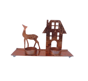 Support moderne en fer 2 T Lite pour feuille de cuivre pour la maison et la décoration de Noël, fait à la main et personnalisé - Product Image 6