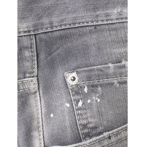 Nuevos pantalones vaqueros ajustados de moda para hombre, pantalones vaqueros grises para hombre, pantalones vaqueros rasgados de bajo precio y alta calidad - Product Image 5