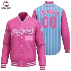 Chaqueta Letterman Personalizada para Hombre, con Parches Bordados OEM, Chaqueta Varsity de Cuero para Invierno, Top Ventas - Product Image 1