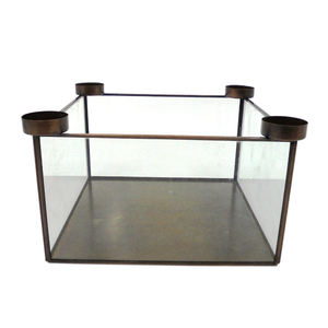 Portavelas de Adviento de Metal de hierro a granel hecho a mano con acabado negro para el hogar y decoración de iluminación de fiesta de Navidad al por mayor a granel - Product Image 4