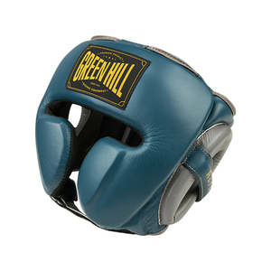 Casco de Boxeo AZTEC Azul/Gris, Equipo Esencial y Protección para Boxeadores - Product Image 2
