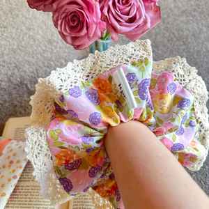 Tóc Đàn Hồi Scrunchy Ban Nhạc Rộng Lớn Fluffy Scrunchies Tóc Tie Phụ Kiện Quà Tặng Ý Tưởng Cho Phụ Nữ Cô Gái OEM Odm Made Trong Việt Nam - Product Image 4