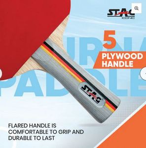 Raqueta de Tenis de Mesa Personalizada de Fábrica con Mango Personalizado, Calidad Genuina, Precio Inmejorable, Raqueta TT - Product Image 4