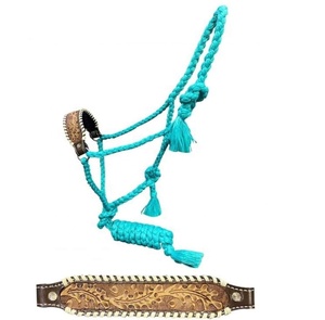 Muletapes pour équipement de cheval les plus vendus bronc halters avec laisses au meilleur prix - Product Image 1