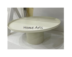 Ensemble de 2 présentoirs à gâteaux de taille et de forme personnalisées Serveur à gâteaux de couleur blanche et en fer au design fantastique avec support design - Product Image 5