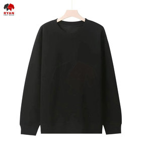 Sweat-shirts personnalisés pour hommes avec logo personnalisé, conception ODM OEM, coupe classique, vêtements décontractés, qualité supérieure - Product Image 1
