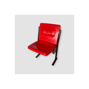 Siège de stade modèle pliant couleur rouge en plastique copolymère résistant aux impacts et aux lumières UV modèle de chaise de stade Tip-Up - Product Image 1